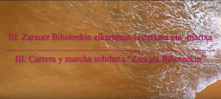 carrera y marcha solidaria zarautz bihotzekin Bihotzez asociacion cardiopatias congenitas donostia bilbao euskadi